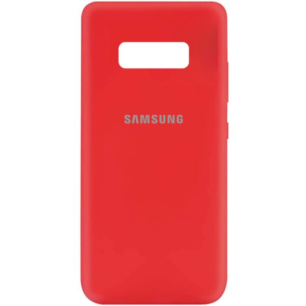

Чехол Silicone Cover My Color Full Protective (A) для Samsung Galaxy S10e Красный / Red
