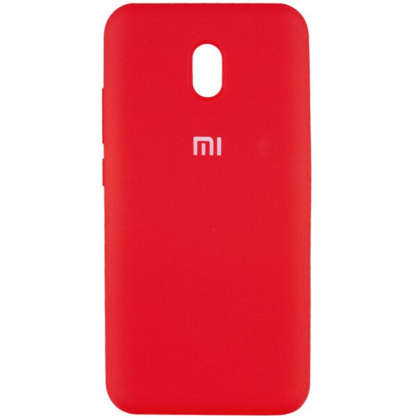 Чехол Silicone Cover Full Protective (AA) для Xiaomi Redmi 8a Красный / Red