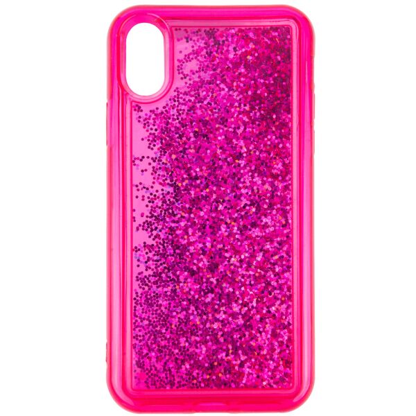 

TPU+PC чехол Sparkle (glitter) для Apple iPhone XS Max (6.5") Малиновый