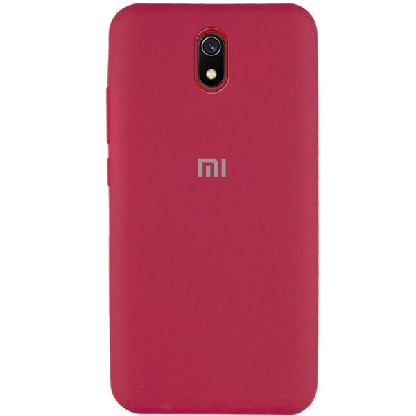 

Чехол Silicone Cover Full Protective (AA) для Xiaomi Redmi 8a Красный / Rose Red