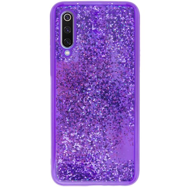 

TPU+PC чехол Sparkle (glitter) для Xiaomi Mi 9 Фиолетовый