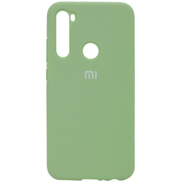 

Чехол Silicone Cover Full Protective (AA) для Xiaomi Redmi Note 8 Мятный / Mint