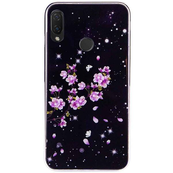 

TPU+Glass чехол Fantasy с глянцевыми торцами для Xiaomi Redmi 7 Цветение