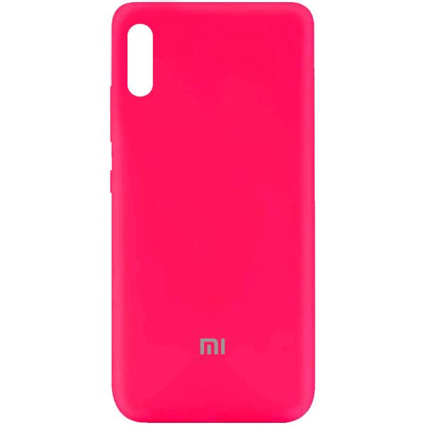 

Чехол Silicone Cover My Color Full Protective (A) для Xiaomi Redmi 9A Розовый / Barbie pink