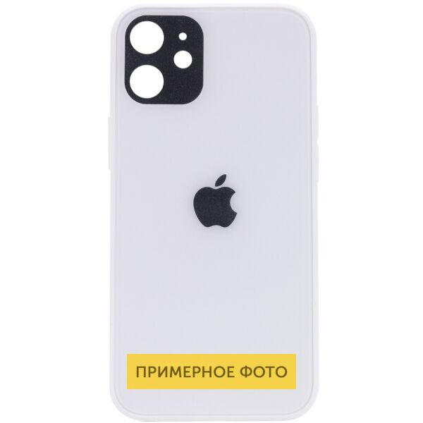 

TPU+Glass чехол GLOSSY Logo Full camera для Apple iPhone XR (6.1") Белый