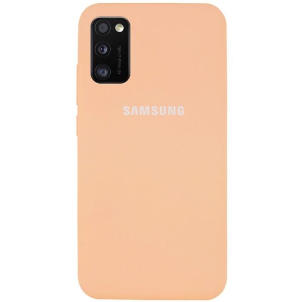 

Чехол Silicone Cover Full Protective (AA) для Samsung Galaxy A41 Розовый / Light Flamingo