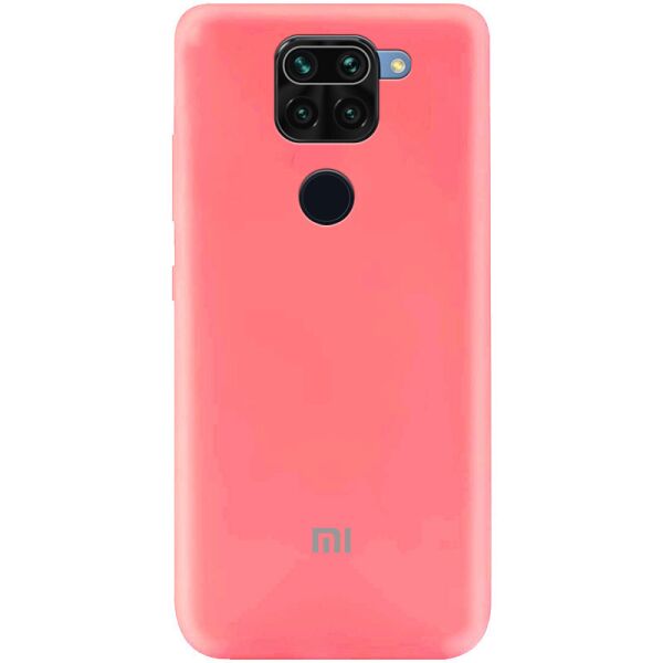 

Чехол Silicone Cover My Color Full Protective (A) для Xiaomi Redmi Note 9 / Redmi 10X Розовый / Peach