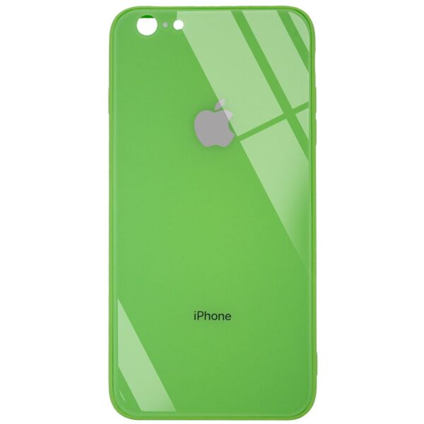 

TPU+Glass чехол GLOSSY Logo Full camera (opp) для Apple iPhone 6/6s plus (5.5")
