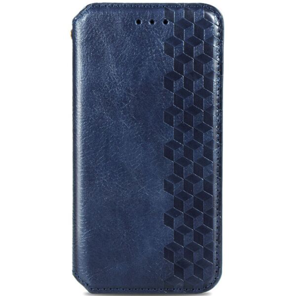 

Кожаный чехол книжка GETMAN Cubic (PU) для ZTE Blade v2020 Синий