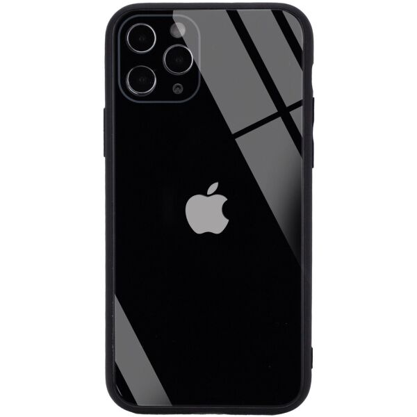 

TPU+Glass чехол GLOSSY Logo Full camera (opp) для Apple iPhone 11 Pro (5.8") Черный