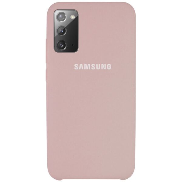 

Чехол Silicone Cover (AAA) для Samsung Galaxy Note 20 Розовый / Pink Sand