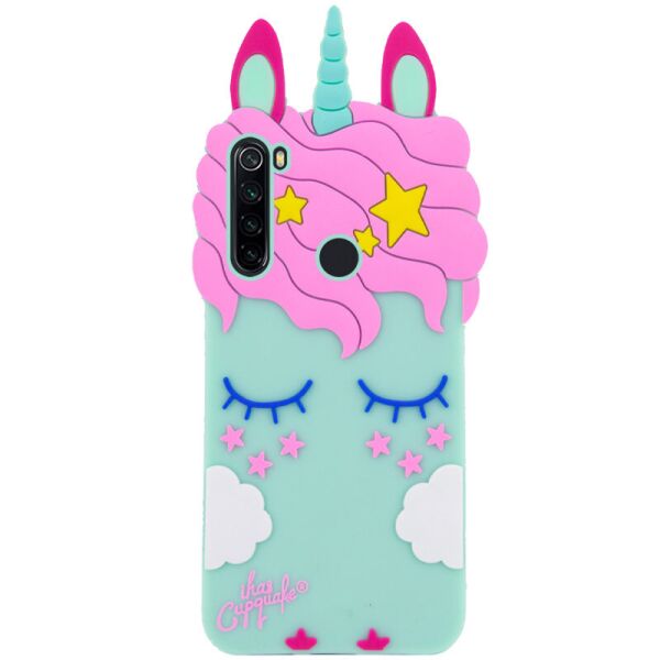 

Силиконовая накладка 3D Little Unicorn для Samsung Galaxy A21 Бирюзовый