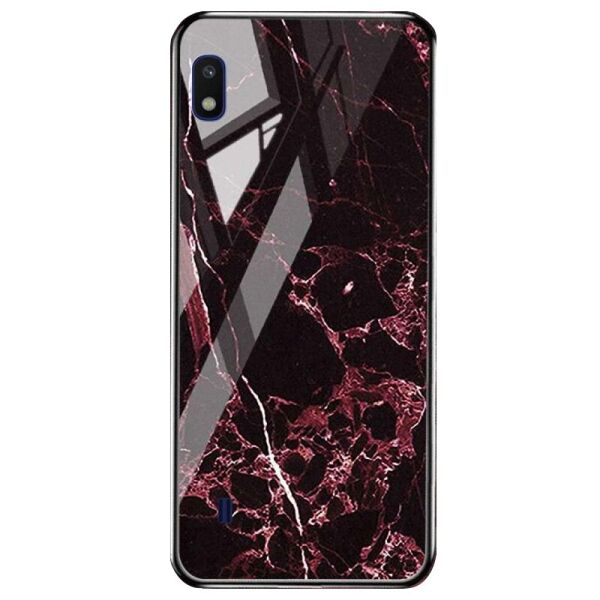 

TPU+Glass чехол Luxury Marble для Samsung Galaxy A10 (A105F)