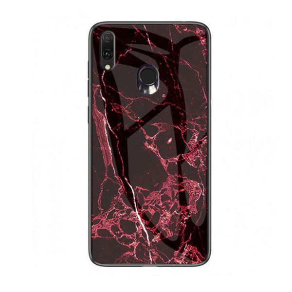 

TPU+Glass чехол Luxury Marble для Samsung Galaxy M20