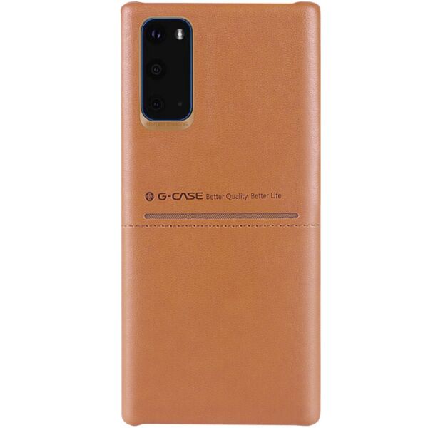 

Кожаная накладка G-Case Cardcool Series для Samsung Galaxy S20