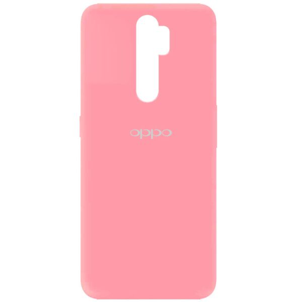 

Чехол Silicone Cover My Color Full Protective (A) для Oppo A5 (2020) / Oppo A9 (2020) Розовый / Pink