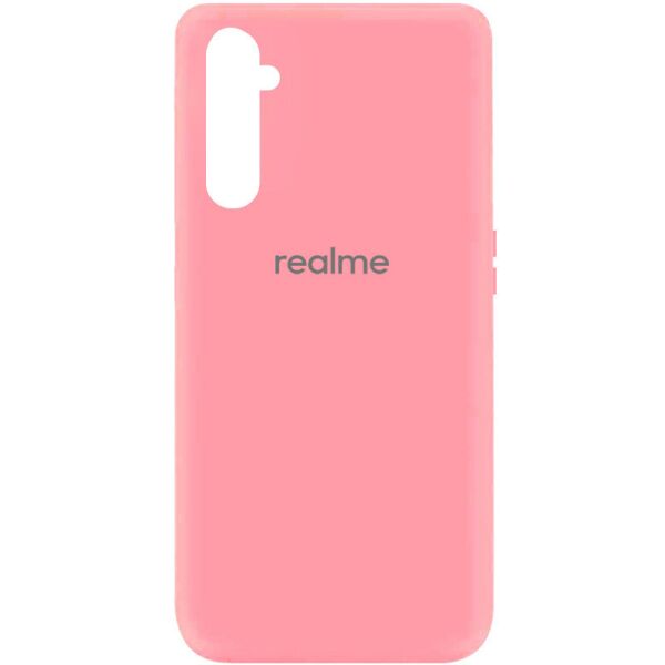 

Чехол Silicone Cover My Color Full Protective (A) для Realme 6 Pro Розовый / Pink