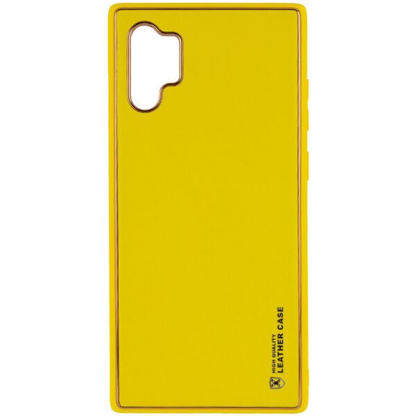 

Кожаный чехол Xshield для Samsung Galaxy Note 10 Plus Желтый / Yellow