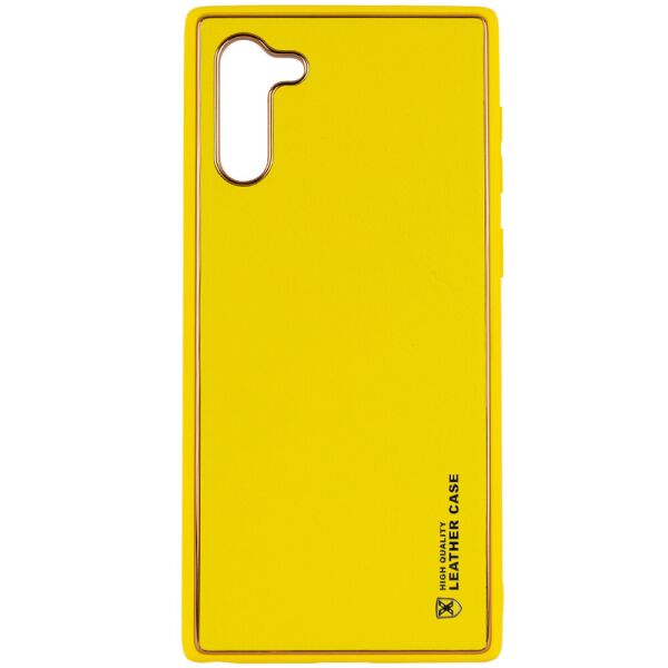 

Кожаный чехол Xshield для Samsung Galaxy Note 10 Желтый / Yellow