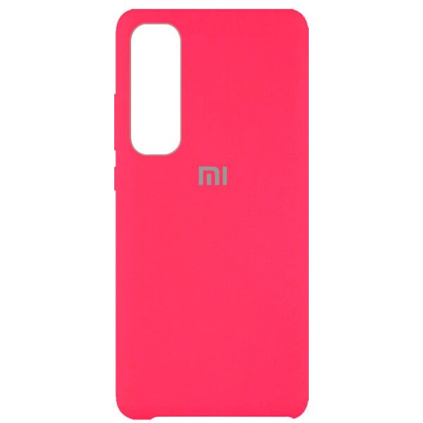 

Чехол Silicone Cover (AAA) для Xiaomi Mi Note 10 Lite Розовый / Shiny pink