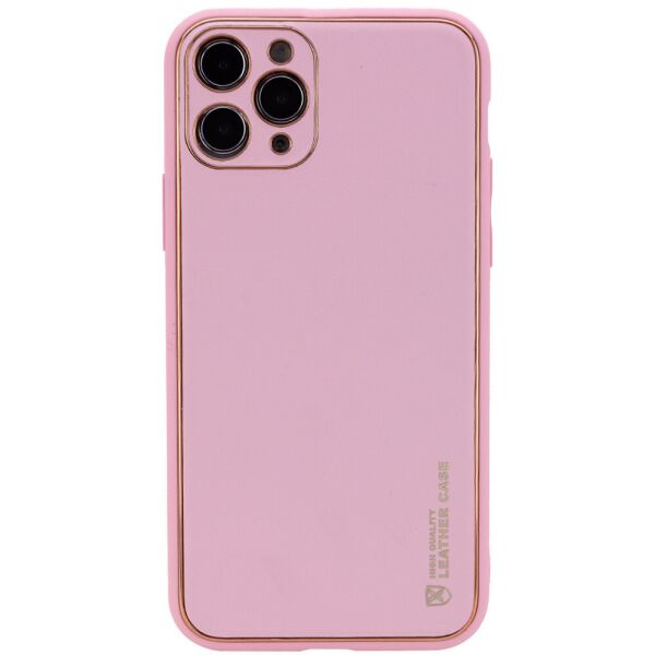 

Кожаный чехол Xshield для Apple iPhone 11 Pro (5.8") Розовый / Pink