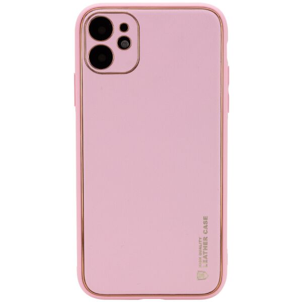 

Кожаный чехол Xshield для Apple iPhone 12 mini (5.4") Розовый / Pink