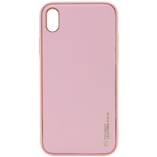 

Кожаный чехол Xshield для Apple iPhone X / XS (5.8") Розовый / Pink