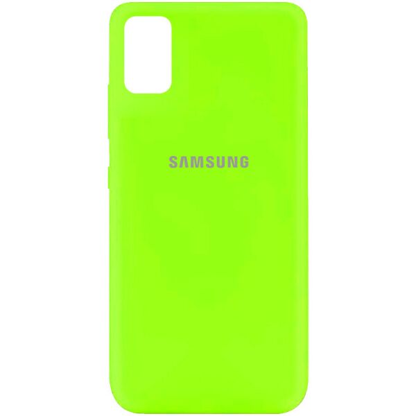 

Чехол Silicone Cover My Color Full Protective (A) для Samsung Galaxy A41 Салатовый / Neon green
