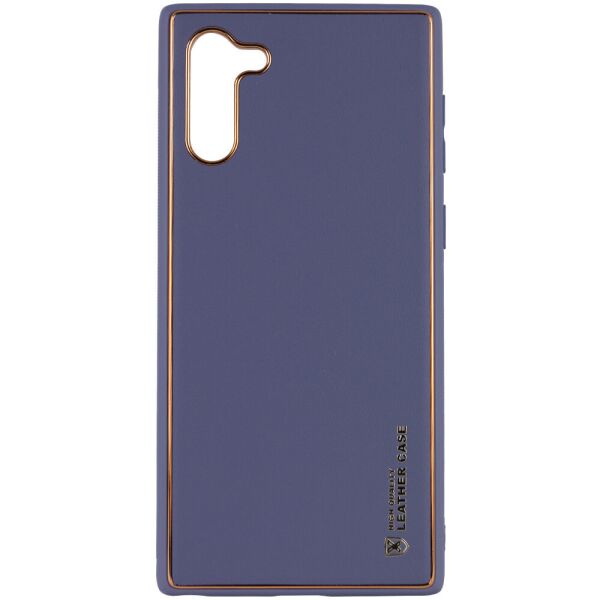

Кожаный чехол Xshield для Samsung Galaxy Note 10 Серый / Lavender Gray