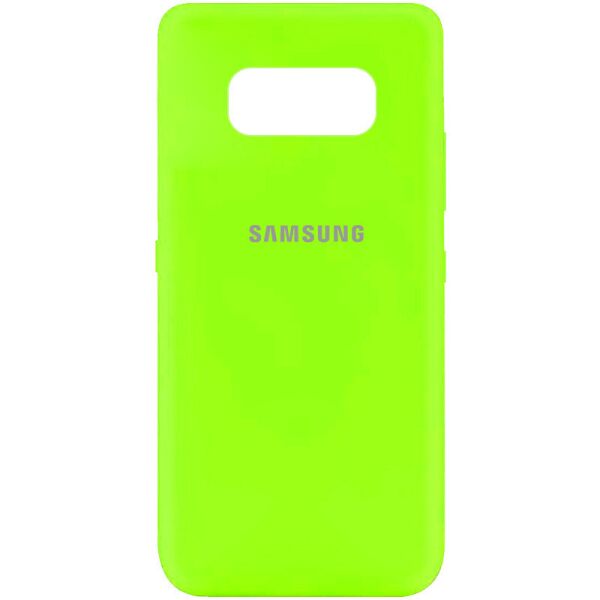 

Чехол Silicone Cover My Color Full Protective (A) для Samsung G950 Galaxy S8 Салатовый / Neon green