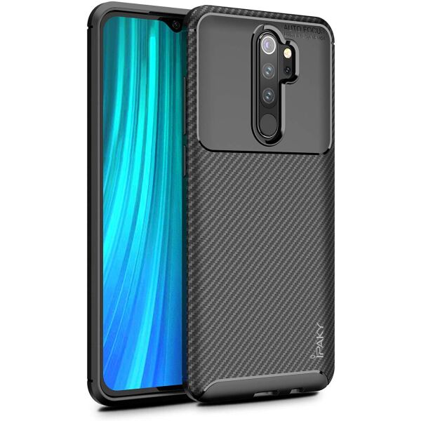 

TPU чехол iPaky Kaisy Series для Xiaomi Redmi Note 8 Pro Черный