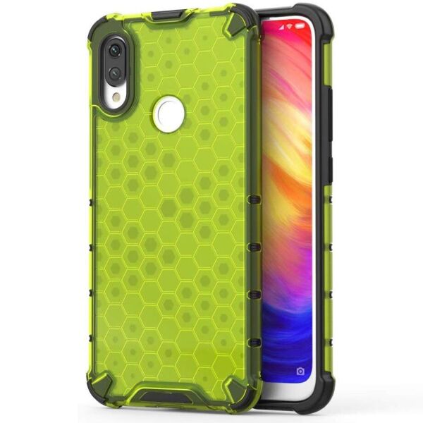 

Ударопрочный чехол Honeycomb для Xiaomi Redmi Note 7 / Note 7 Pro / Note 7s Зеленый