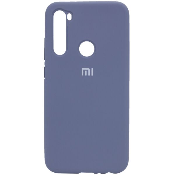 

Чехол Silicone Cover Full Protective (AA) для Xiaomi Redmi Note 8 Серый / Lavender Gray