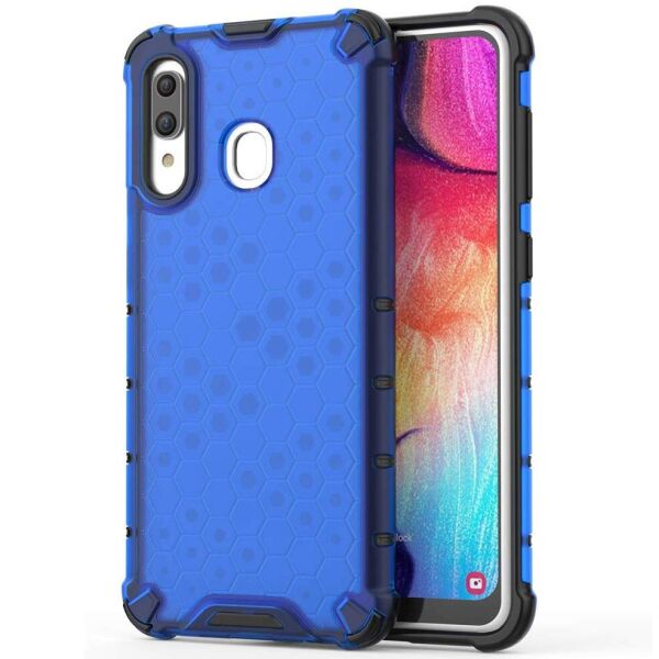 

Ударопрочный чехол Honeycomb для Samsung Galaxy A20 / A30 Синий