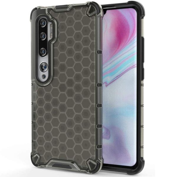 

Ударопрочный чехол Honeycomb для Xiaomi Mi Note 10 / Note 10 Pro / MI CC9 Pro Черный