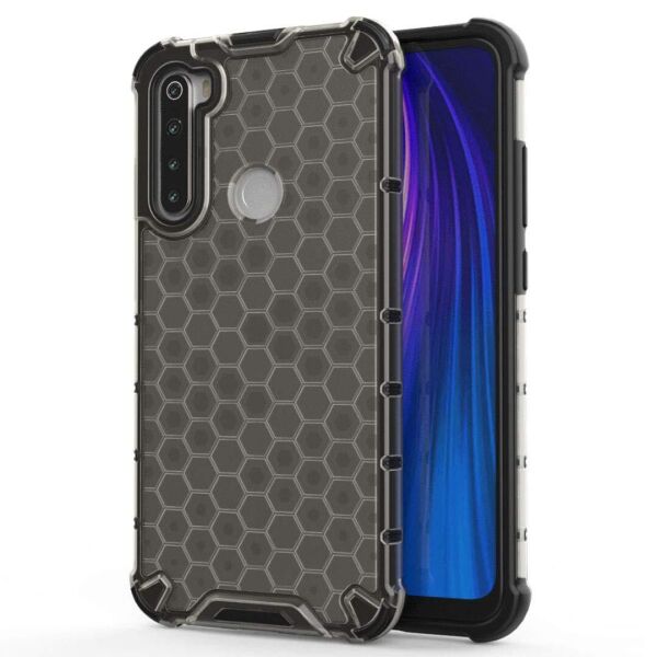 

Ударопрочный чехол Honeycomb для Xiaomi Redmi Note 8 Черный