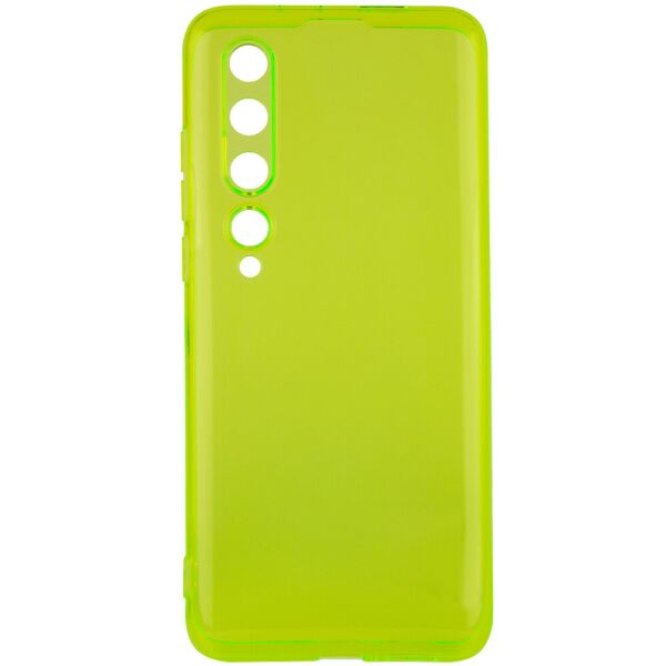 

Матовый полупрозрачный TPU чехол с защитой камеры для Xiaomi Mi 10 / Mi 10 Pro Зеленый / Light Green