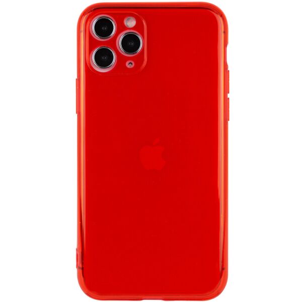 

Матовый полупрозрачный TPU чехол с защитой камеры для Apple iPhone 11 Pro (5.8") Красный / Red