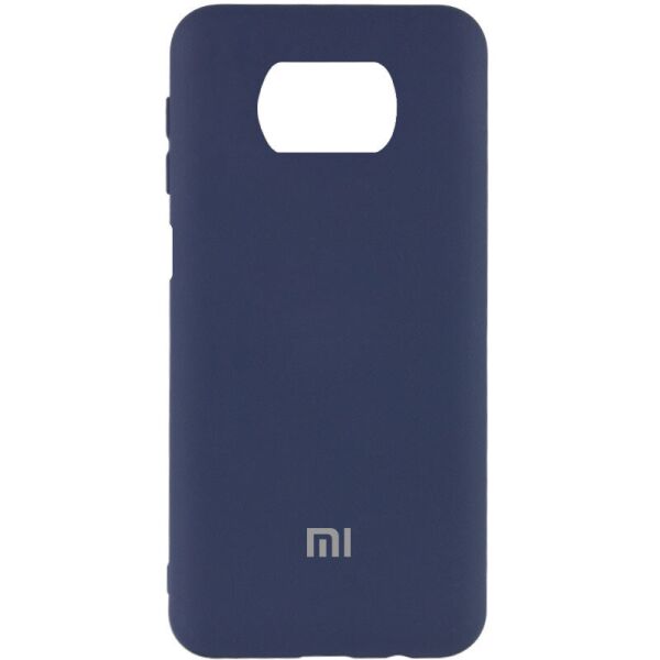 

Чехол Silicone Cover My Color Full Protective (A) для Xiaomi Poco X3 NFC / Poco X3 Pro Синий / Midnight blue