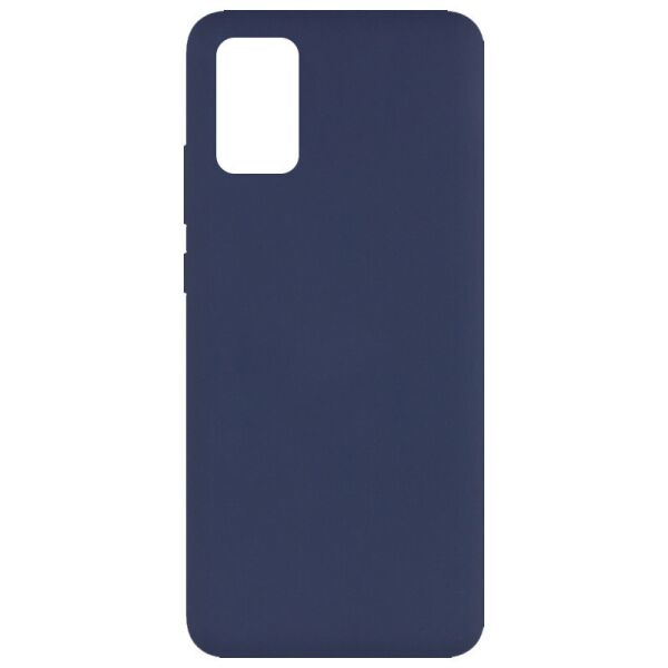 

Чехол Silicone Cover Full without Logo (A) для Samsung Galaxy A02s Синий / Midnight blue