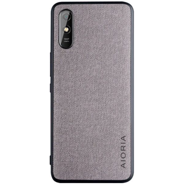 

Чехол AIORIA Textile PC+TPU для Xiaomi Redmi 9A Серый