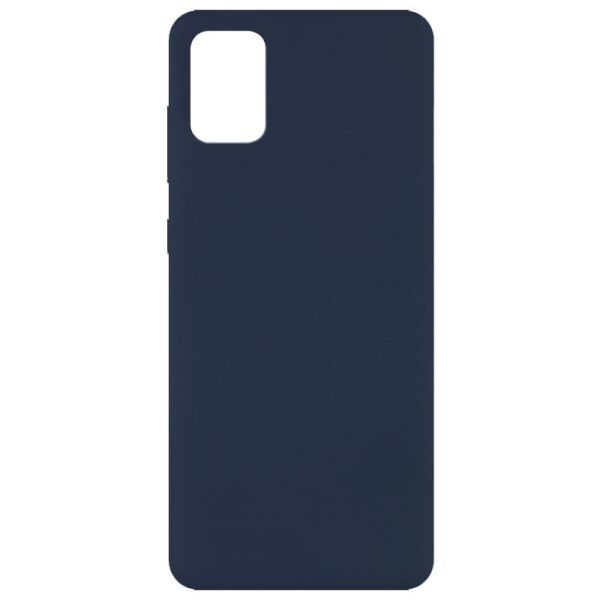 

Чехол Silicone Cover Full without Logo (A) для Samsung Galaxy A31 Синий / Midnight blue