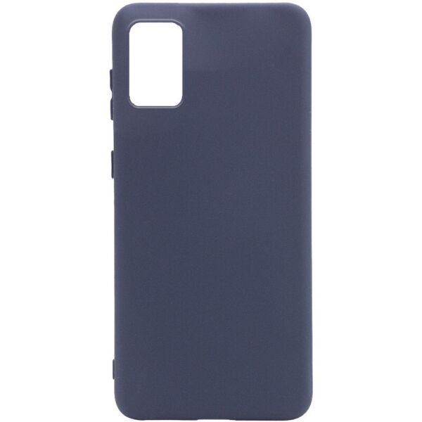 

Чехол Silicone Cover Full without Logo (A) для Samsung Galaxy A71 Синий / Midnight blue