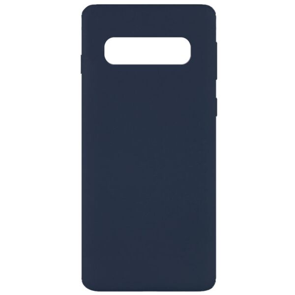 

Чехол Silicone Cover Full without Logo (A) для Samsung Galaxy S10 Синий / Midnight blue