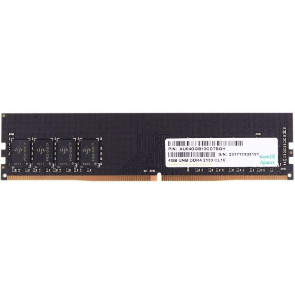 

Apacer DDR4 4Gb 2133Mhz EL.04G2R.KDH