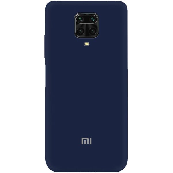 

Чехол Silicone Cover My Color Full Protective (A) для Xiaomi Redmi Note 9s/Note 9 Pro/Note 9 Pro Max Синий / Midnight blue