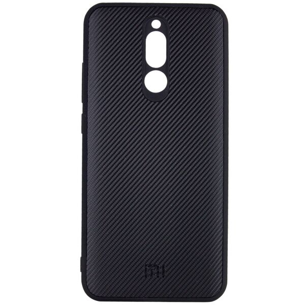 

TPU чехол Fiber Logo для Xiaomi Redmi 8 Черный