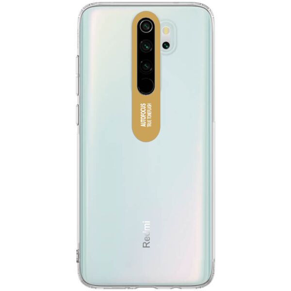 

TPU чехол Epic clear flash для Xiaomi Redmi Note 8 Pro Бесцветный / Золотой
