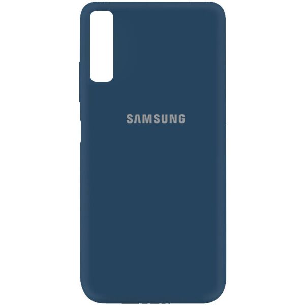 

Чехол Silicone Cover My Color Full Protective (A) для Samsung A750 Galaxy A7 (2018) Синий / Navy blue