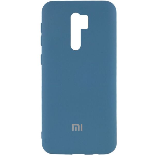 

Чехол Silicone Cover My Color Full Protective (A) для Xiaomi Redmi Note 8 Pro Синий / Navy blue